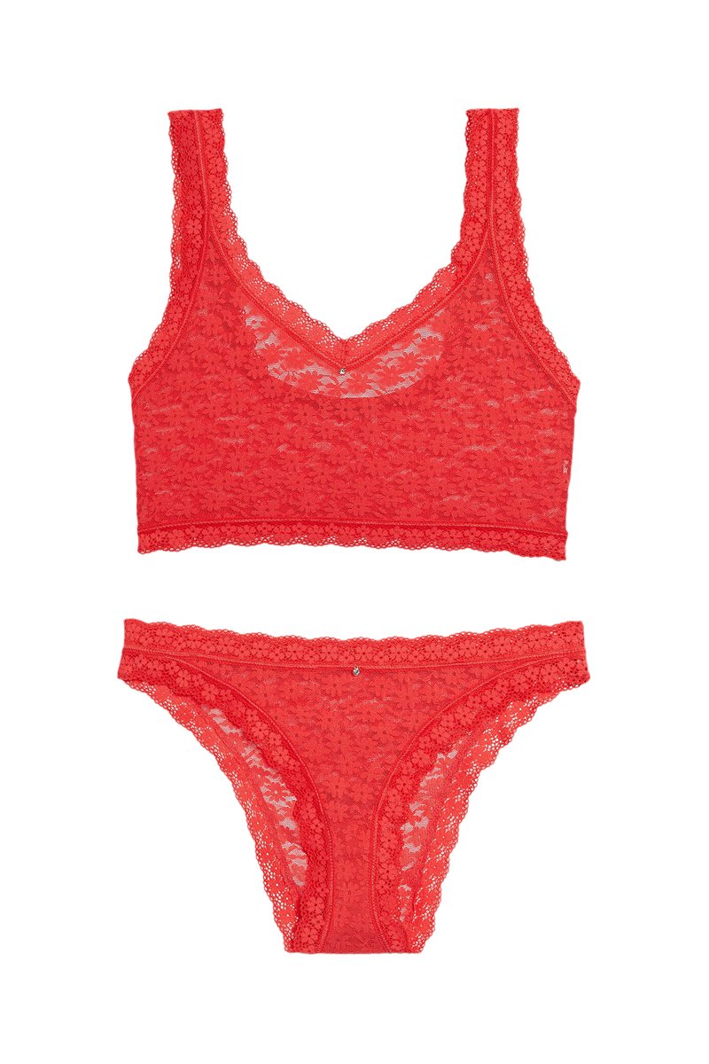 Brassière Honey Rouge sans Armatures pour un Confort Quotidien